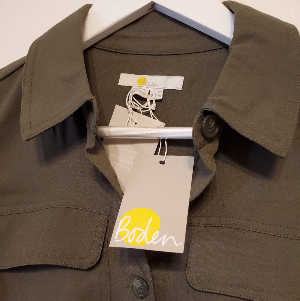 Boden Zada Jumpsuit in Khaki (olive green) - Picture 6 of 14